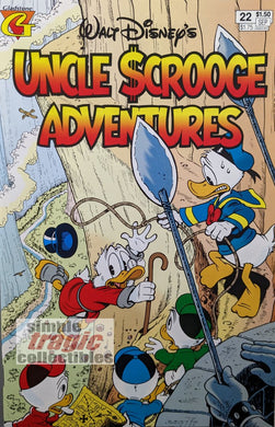 Walt Disney's Uncle Scrooge Adventures #22 Comic Book Cover Art by Don Rosa