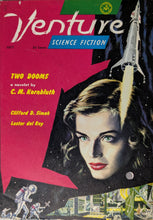Load image into Gallery viewer, Venture Science Fiction. Vol 2, #4 Front Cover Art by Emsh