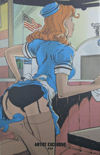 Load image into Gallery viewer, Vixens Of The Golden Age - Book One (2024) #1 (Kickstarter Edition) Back Cover Art by Tim Seeley