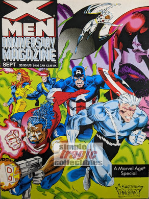 X-Men Anniversary Magazine Cover Art by Brandon Peterson