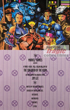 Load image into Gallery viewer, The Marvel X-Men Collection #3 Comic Book Back Cover Art by Jim Lee