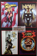 Load image into Gallery viewer, Marvel Your Universe #1 Comic Book Back Cover Art
