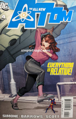 All New Atom #4 Comic Book Cover Art