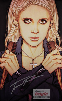 Buffy 25th Anniversary Comic Book Cover Art by Jenny Frison