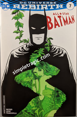 All Star Batman #7 Comic Book Cover Art