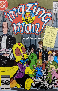 Mazing Man #3 Comic Book Cover Art