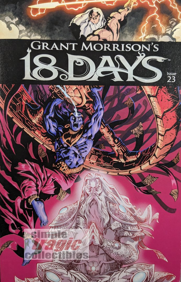 18 Days #23 Comic Book Cover Art by Francesco Biagini