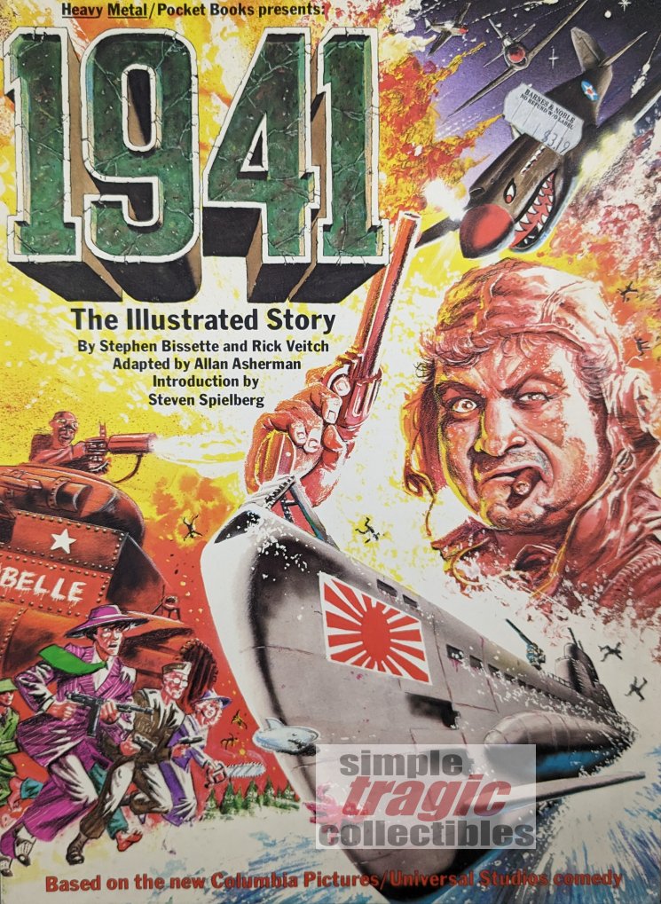 1941: The Illustrated Story Cover Art by Steve Bissette