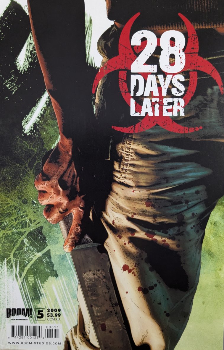 28 Days Later #5 Comic Book Cover Art by Tim Bradstreet