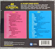 Load image into Gallery viewer, 40 Most Beautiful Classical Pieces Back Cover
