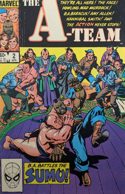 The A-Team #2 Comic Book Cover by John Romita