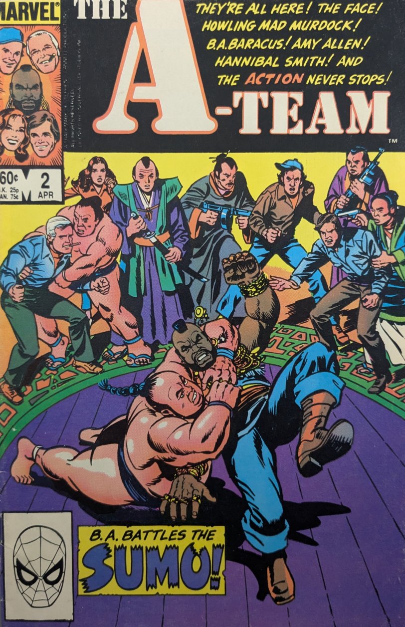 The A-Team #2 Comic Book Cover by John Romita
