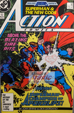 Action Comics #586 Comic Book Cover Art by John Byrne