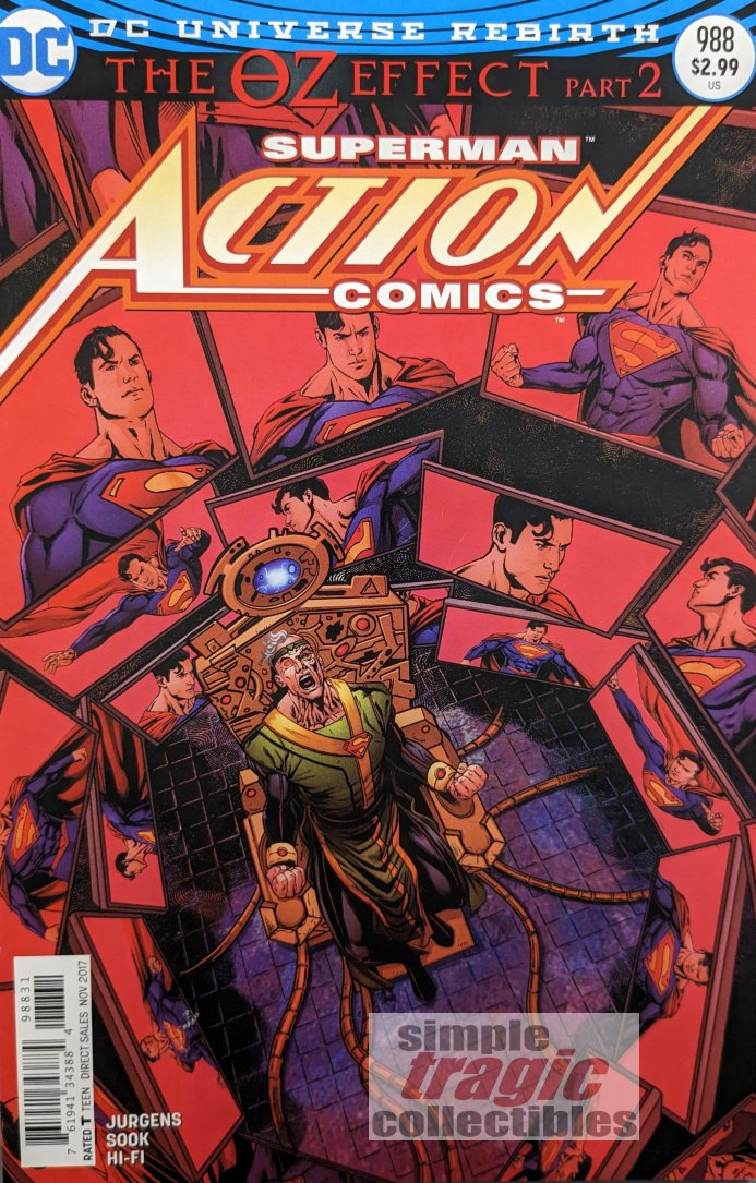 Action Comics #988 Comic Book Cover Art by Neil Edwards