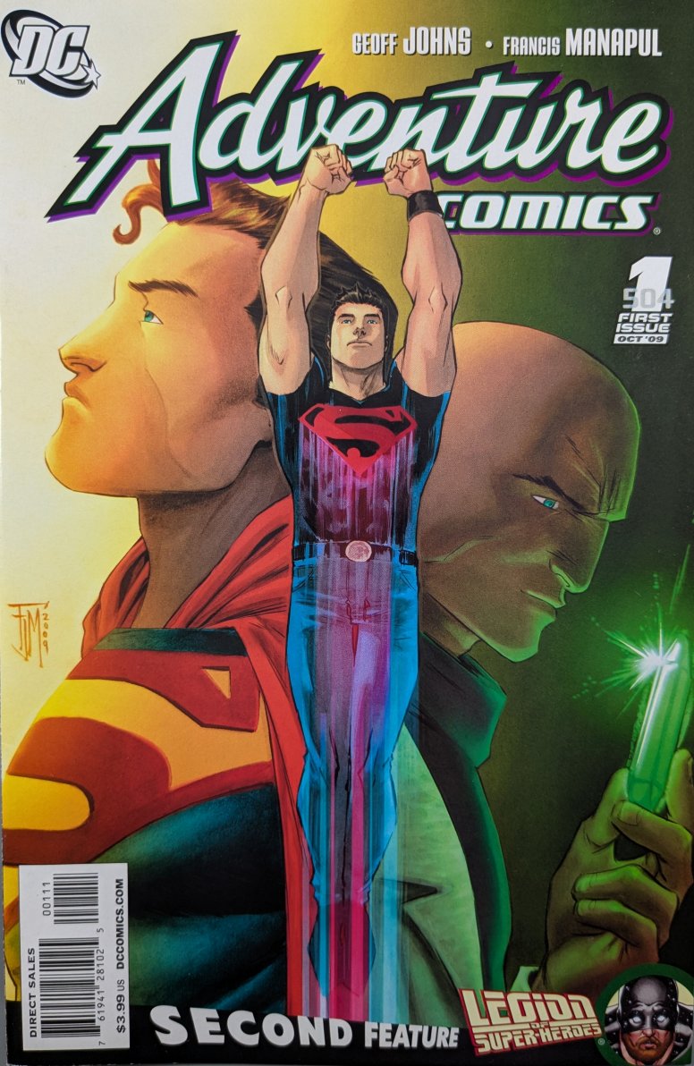 Adventure Comics #1 Comic Book Cover Art by Francis Manapul