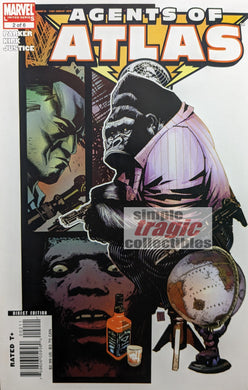 Agents Of Atlas #2 Comic Book Cover Art by Tomm Coker