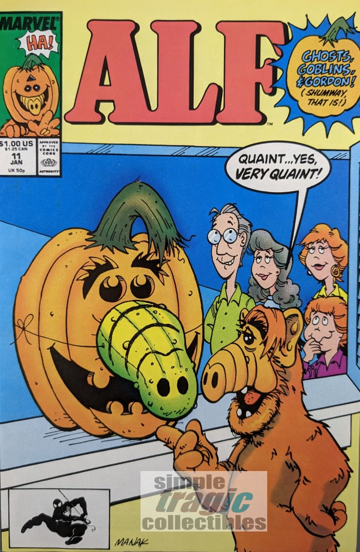 ALF #11 Comic Book Cover Art by Dave Manak