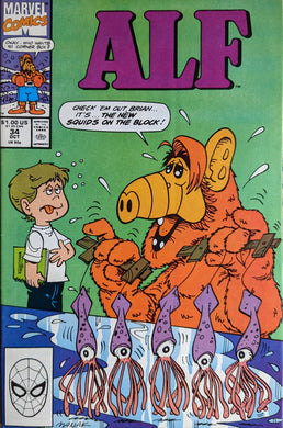 ALF #34 Comic Book Cover Art by Dave Manak