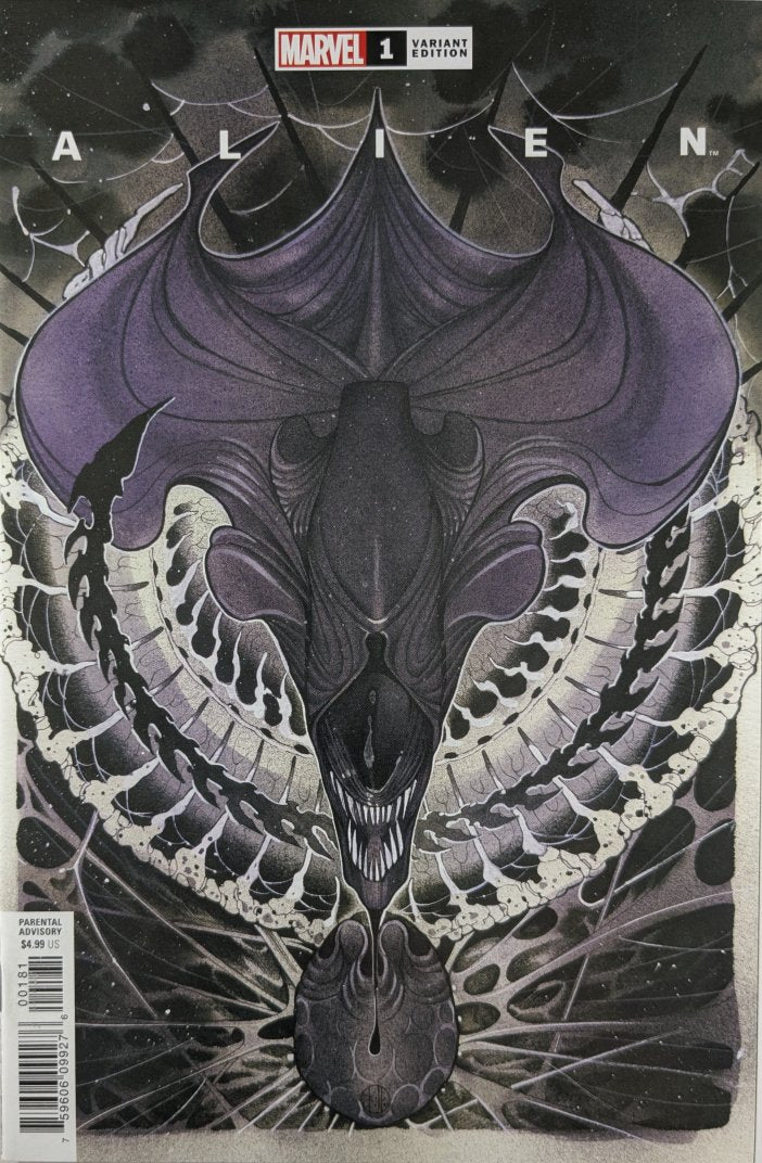 Alien #1 Variant Comic Book Cover Art by Peach Momoko