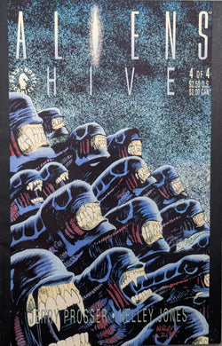 Aliens: Hive #4 Comic Book Cover Art by Kelley Jones
