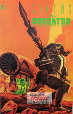 Aliens Vs. Predator #1 Comic Book Cover Art by Phil Norwood