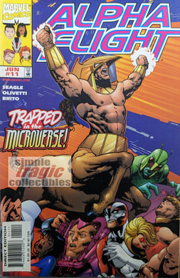 Alpha Flight #11 Comic Book Cover Art by Ariel Olivetti