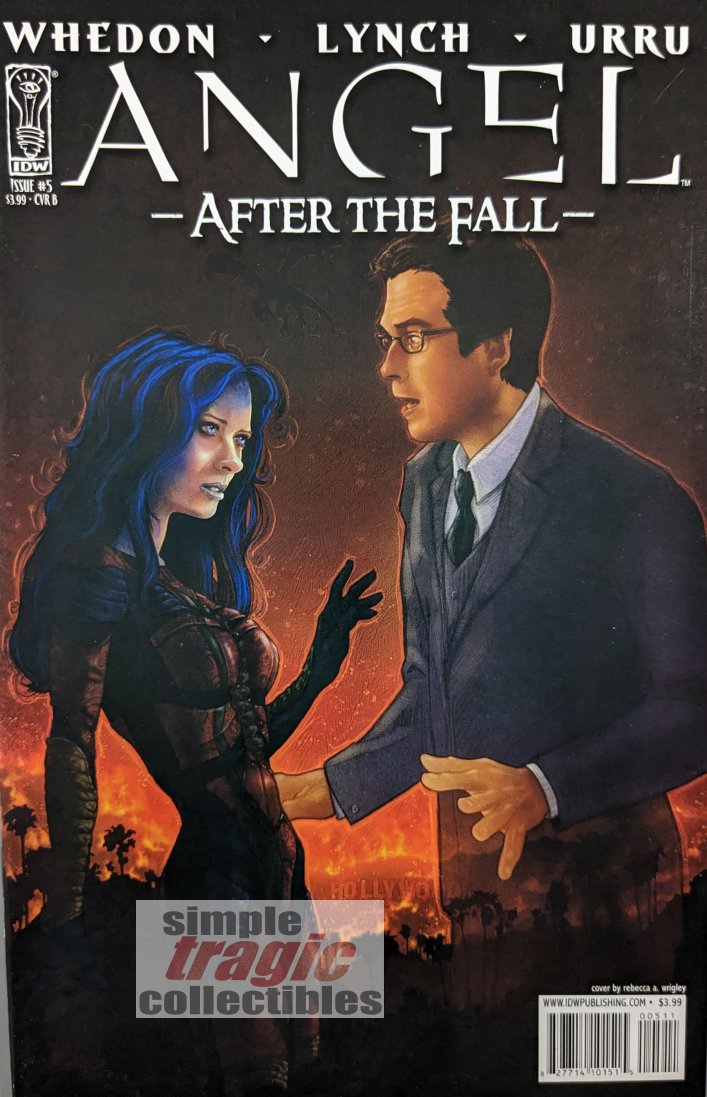 Angel: After The Fall #5 Comic Book Cover Art
