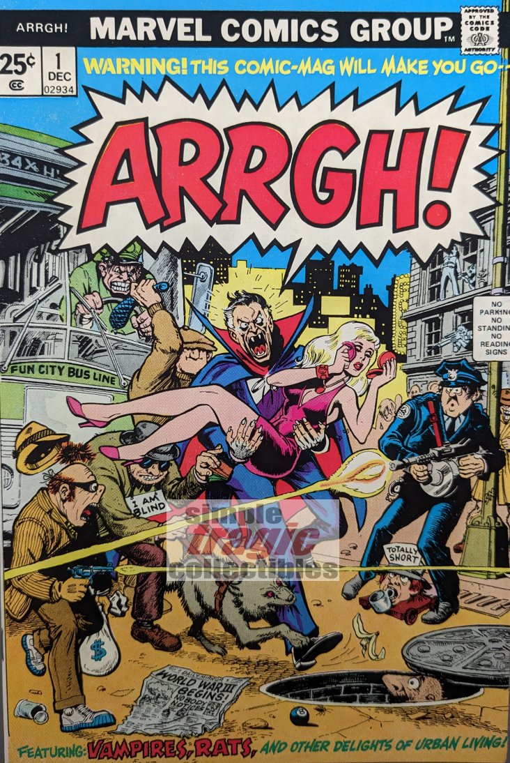 Arrgh! #1 Comic Book Cover Art