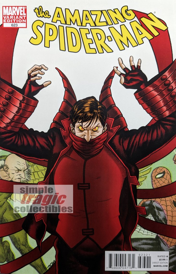 Amazing Spider-Man, The (1963) #623 (Variant Quinones) – Simple Tragic ...