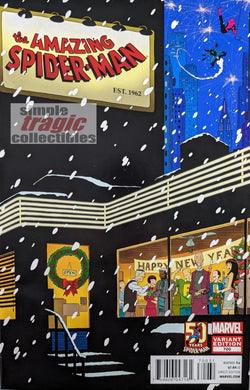 Amazing Spider-Man #700 Variant Comic Book Cover Art by Marcos Martin