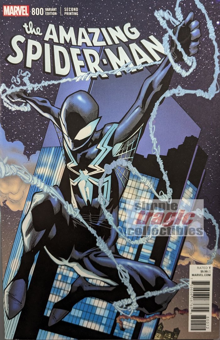 Amazing Spider-Man #800 2nd Print Comic Book Cover Art by Humberto Ramos