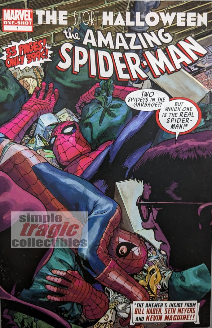 Spider-Man: The Short Halloween #1 Comic Book Cover Art by Kevin Maguire