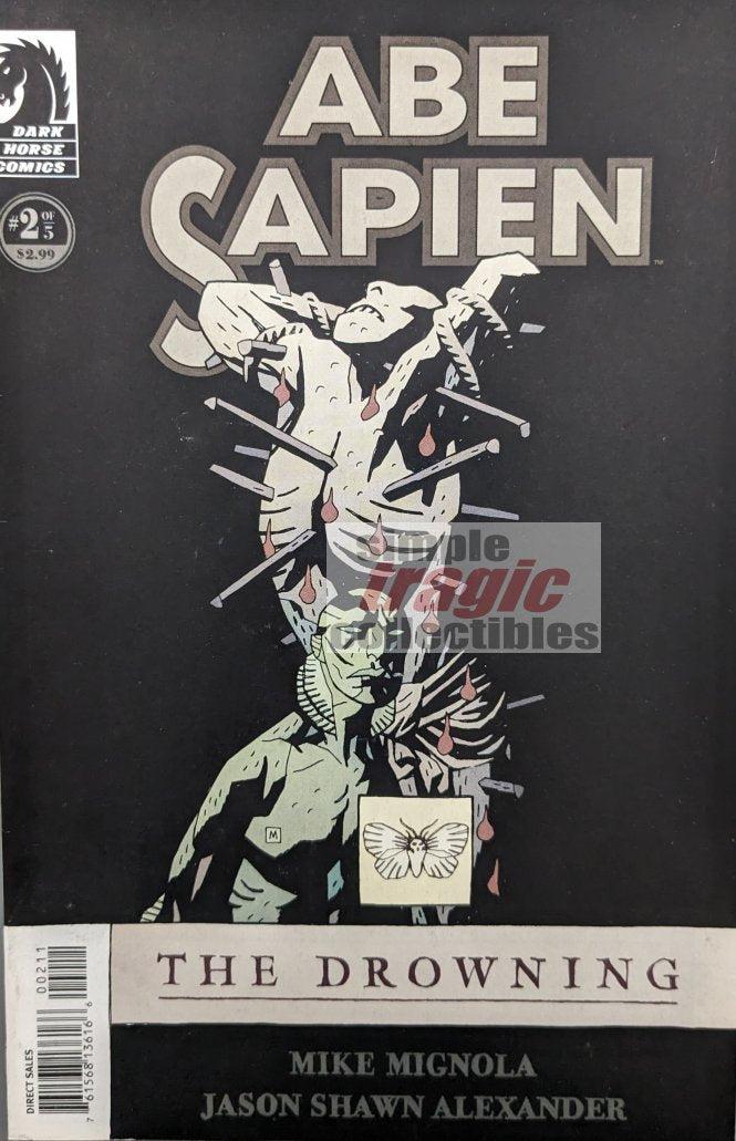 Abe Sapien: The Drowning #2 Comic Book Cover Art