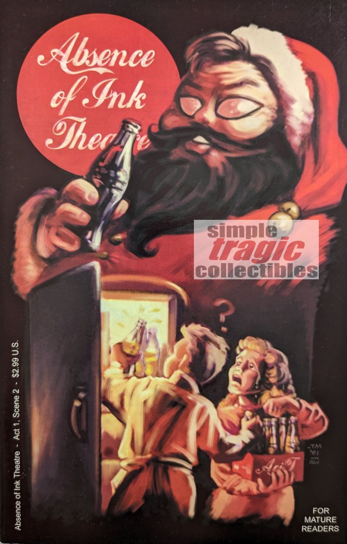 Absence Of Ink Theatre #2 Comic Book Cover Art by Tony Moore