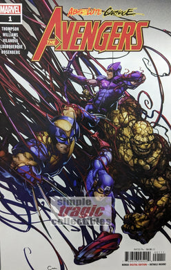 Absolute Carnage: Avengers #1 Comic Book Cover Art by Clayton Crain