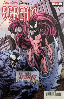 Absolute Carnage: Scream #3 Variant Comic Book Cover Art by Mark Bagley
