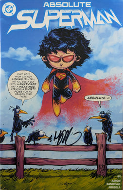 Absolute Superman #1 Variant Comic Book Cover Art by Skottie Young