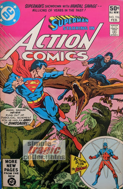 Action Comics #516 Comic Book Cover Art by Rich Buckler