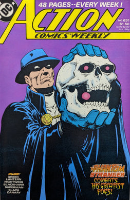 Action Comics #631 Comic Book Cover Art by Jim Starlin