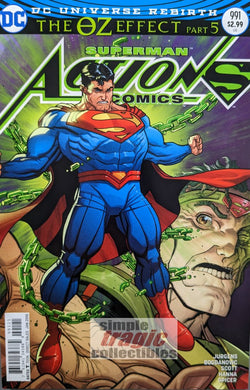 Action Comics #991 Comic Book Cover Art by Nick Bradshaw
