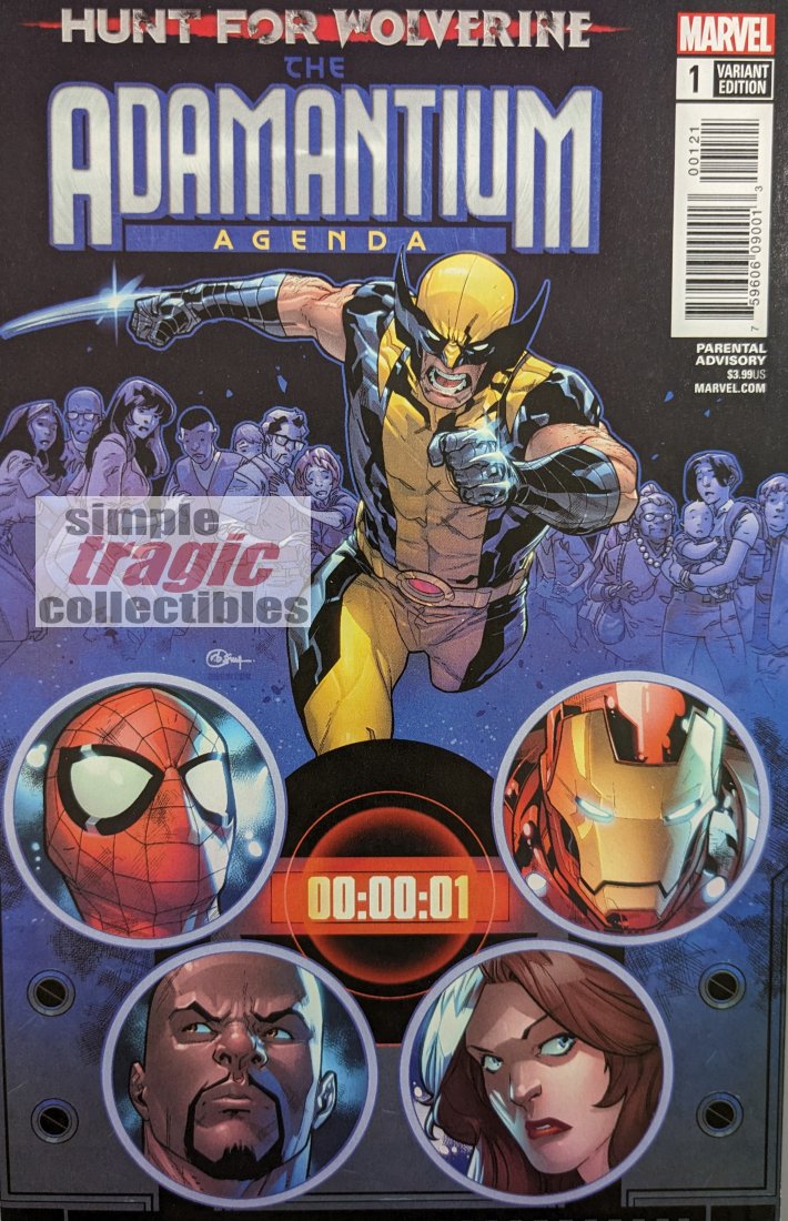 Hunt For Wolverine: Adamantium Agenda #1 Comic Book Cover Art by R.B. Silva