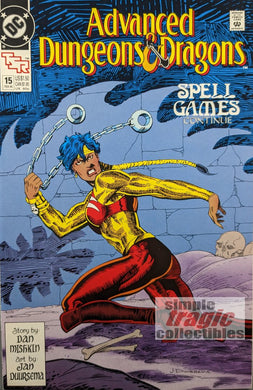 Advanced Dungeons & Dragons #15 Comic Book Cover Art