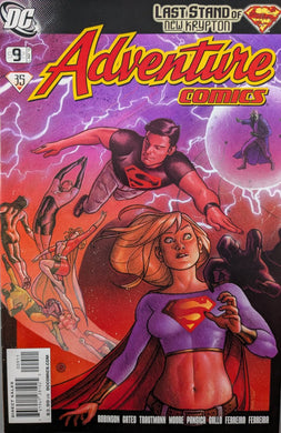Adventure Comics #9 Comic Book Cover Art by Joe Quinones
