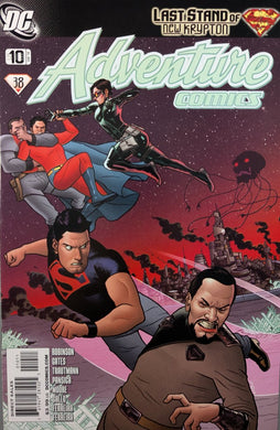 Adventure Comics #10 Comic Book Cover Art by Joe Quinones