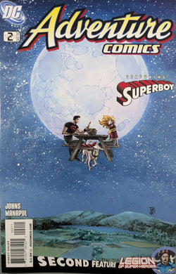 Adventure Comics #2 Comic Book Cover Art by Francis Manapul