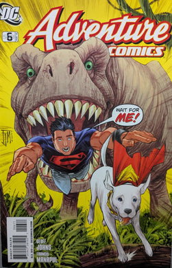 Adventure Comics #6 Comic Book Cover Art by Francis Manapul