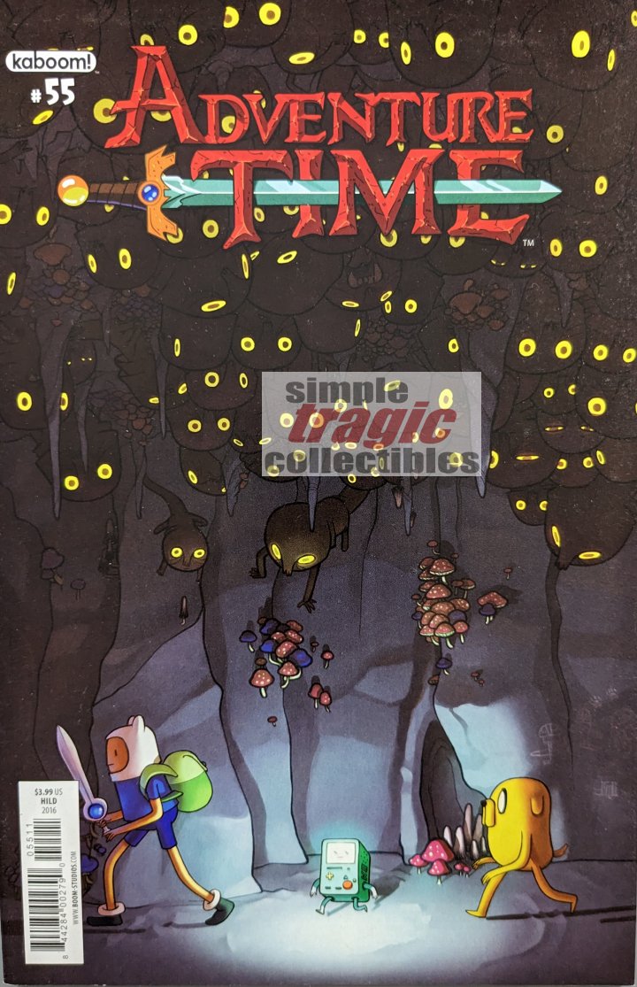 Adventure Time #55 Comic Book Cover Art by Myra Hild