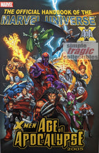 Load image into Gallery viewer, Official Handbook Of The Marvel Universe: X-Men - Age Of Apocalypse #1 Comic Book Cover Art by Mark Brooks
