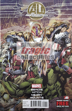 Age Of Ultron #1 Comic Book Cover Art by Bryan Hitch