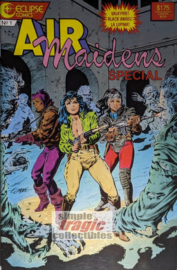 Airmaidens Special #1 Comic Book Cover Art by Larry Elmore